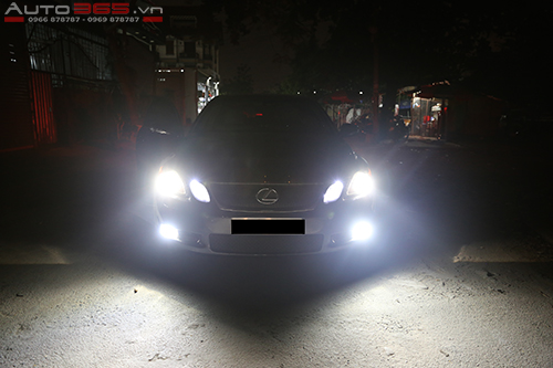 Lexus GS350 Độ đèn bi xenon - Tăng sáng cực khủng tại Auto365